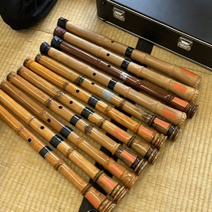 貸出用の尺八